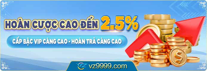 Chơi xóc đĩa đổi thưởng nhận hoàn cược không giới hạn 2,5%